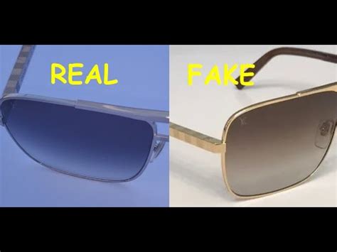 Louis Vuitton Attitude sunglasses real vs fake. How to spot